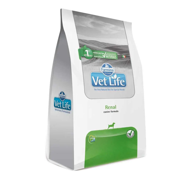 Ração Vet Life Natural Canine Renal 2 kg