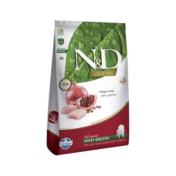 Ração N&D Prime Cães Puppy Maxi Frango 10,1 kg