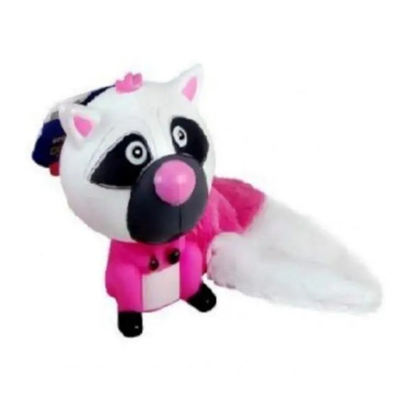 Brinquedo Para Caes Plush Gata Rosa Único