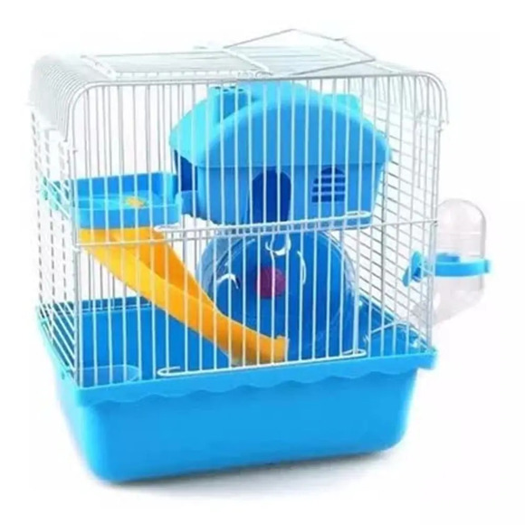 Gaiola para Hamster Happy Home The Pets Brasil Azul
