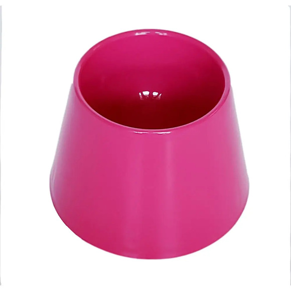 Comedouro e Bebedouro Alto Pet Games Pink M