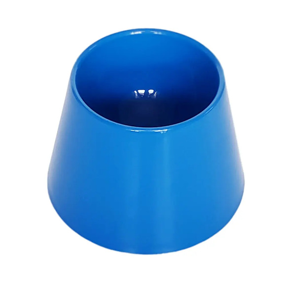 Comedouro e Bebedouro Alto Pet Games Azul M
