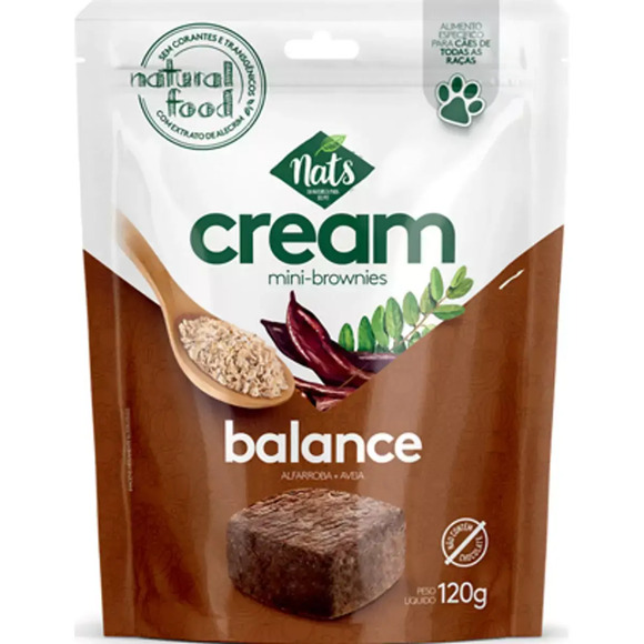 Mini Brownies Naturais Para Cães Balance Alforraba + Aveia Único