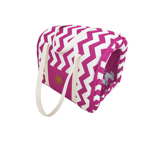 Bolsa de Transporte França Rosa Fábrica Pet Único