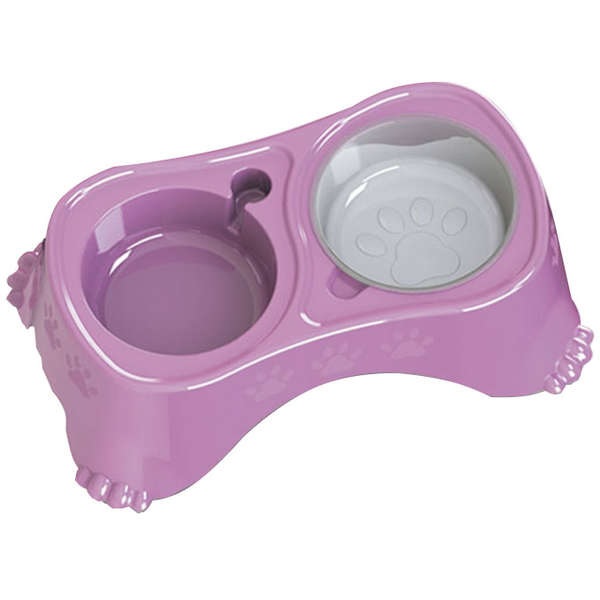 Comedouro Postura Correta Mini/Peq Lilas