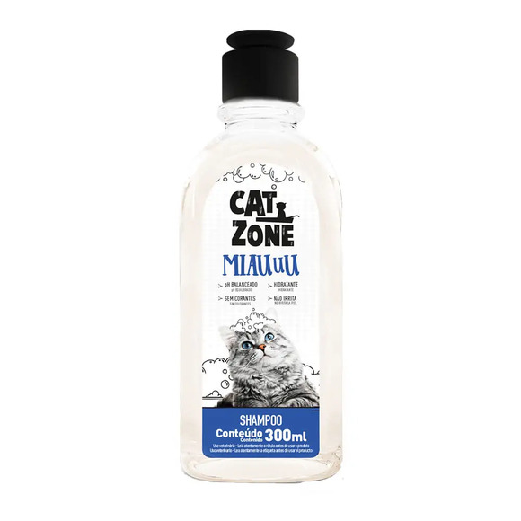 Shampoo para Gatos Miauuu Cat Zone 300 ml