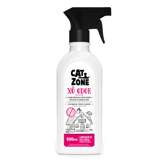 Limpador Xô Odor Cat Zone 500 ml