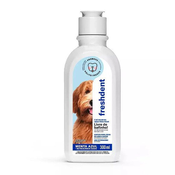 Solução Bucal Fresh Dent Menta Azul Procão 300 ml
