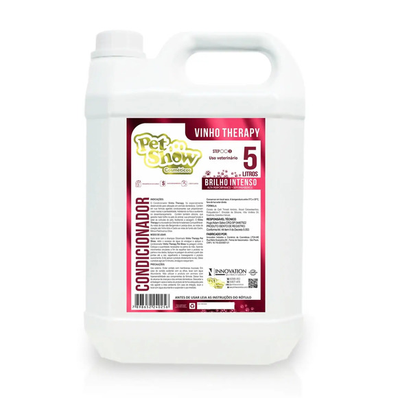 Condicionador Vinho Therapy Pet Show 5 L