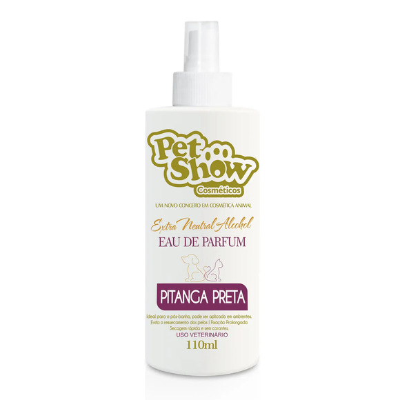 Perfume Pitanga Preta Pet Show 110 ml