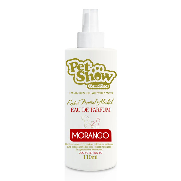 Perfume Morango Pet Show 110 ml