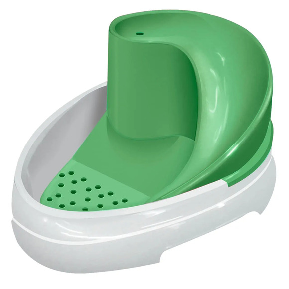 Fonte Cascata Bebedouro Purificador Cão Gato Verde 110 V