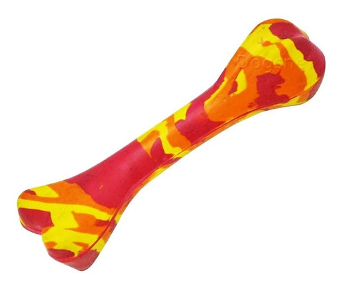 Brinquedo Ossos Grandes Borracha Macico Z
