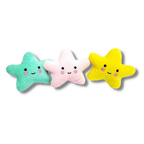 Brinquedo Estrela Fofinho Borracha