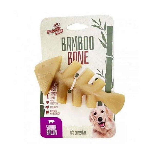 Osso bamboo powerpets peixe bacon