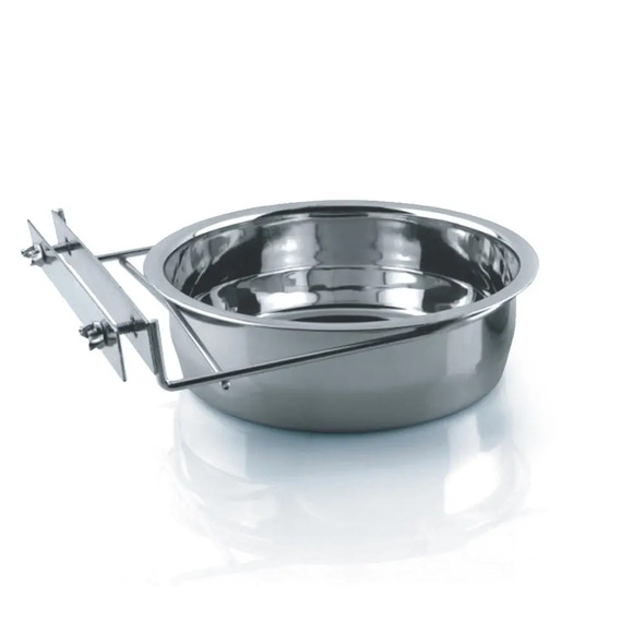 Comedouro em Inox Aves Chalesco Nº 04