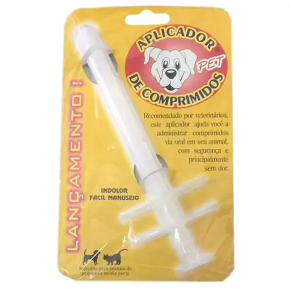 Aplicador de Comprimidos para Cães e Gatos Animalíssimo Único