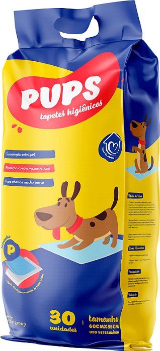 Tapete Hig Sanithy Pups 55x60 30uni