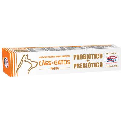 Probiotico + Prebiotico Caes E Gatos 14g