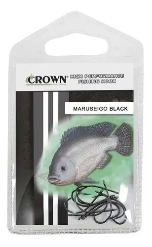 Anzol Crown Maruseigo Black 20 10uni