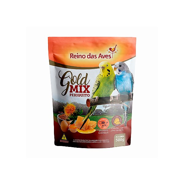 Mistura Sellecta Periquito Gold Mix 500g