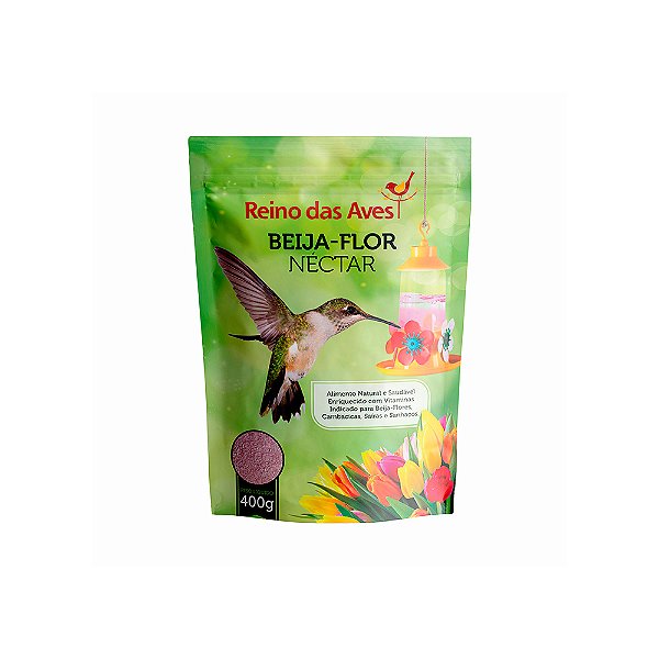 Nectar Beija Flor Refil 400g Reino Aves