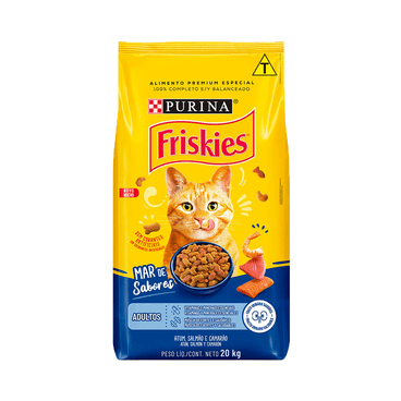 Rc Friskies Cat Pedm Peixe Frut Mar 20kg