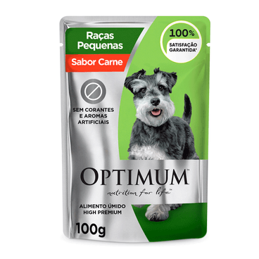 Rc Optimum Dog Sache 100g Adu Rp/mi Carne