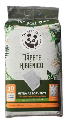 Tapete Hig Panda P/caes 60x60cm