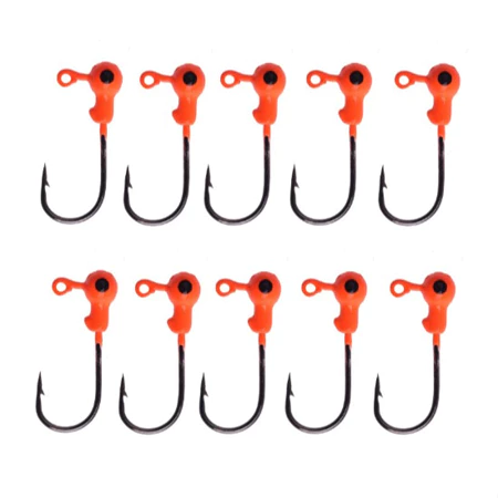 Anzol Jig Head Aco Carbono 1,5g Color 10uni