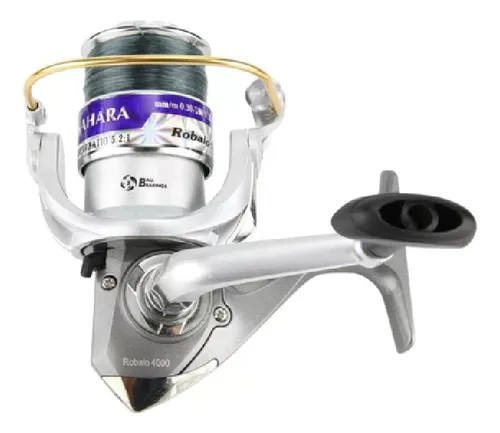 Molinete Robalo Carretel Grafite 3000 3rol Corpo Abs 5.2.1