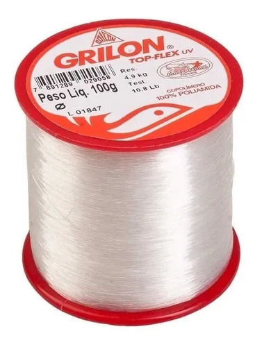 Linha Grilon 0.20 Branco 100g