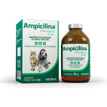 Ampicilina Veterinaria Oral 50g Vetnil