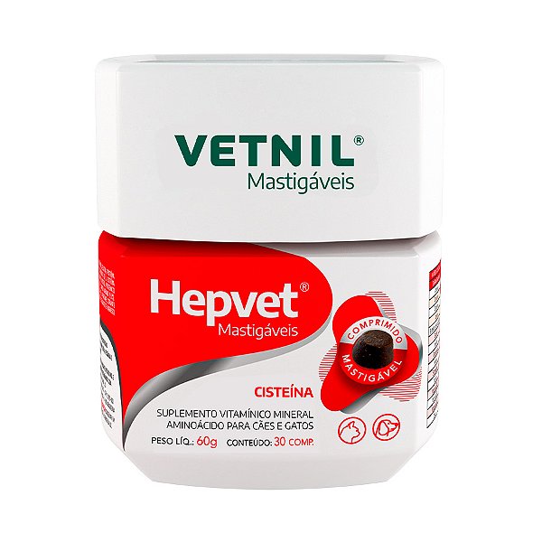 Hepvet Mastigaveis 30cpr
