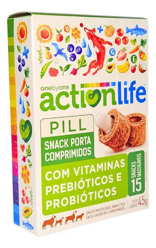 Snack Spin Pet 45g Mini Actionlife Pill