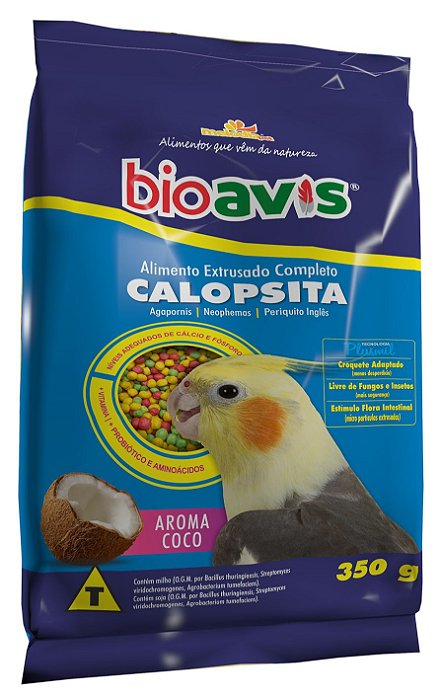 Alim Bioavis Calopsita/periquito 350g