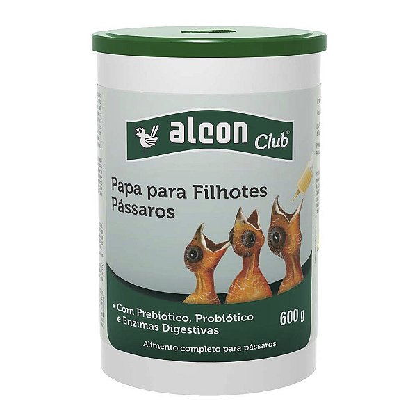 Papa P/filhote Passaros Alcon Club 600g