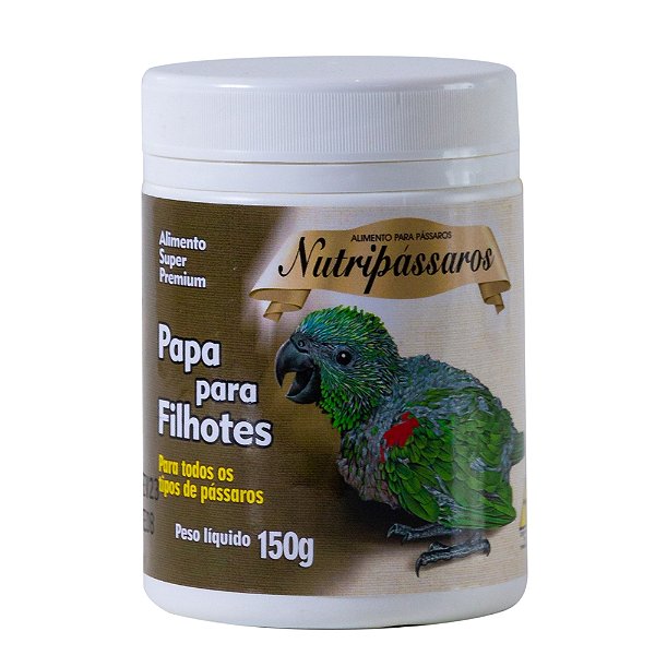 Papa P/filhote Nutripassaros 150g