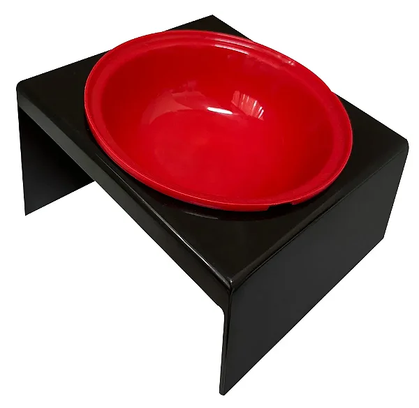 Comed Plast Elevado Preto/vermelho 250ml