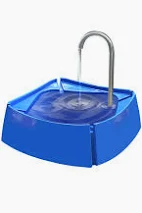 Fonte P/gatos Little Mec Azul Bivolt