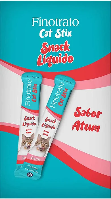 Snack Finotrato 15g Cat Stix Atum