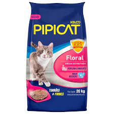 Areia Hig P/gato Pf Pipicat Floral 20kg