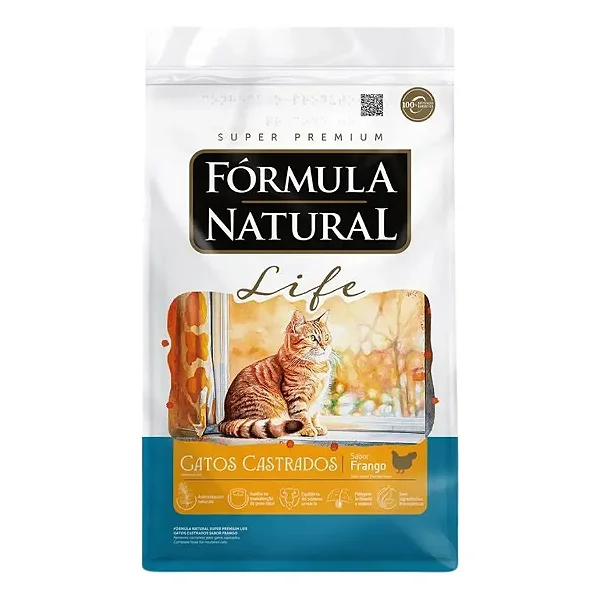Rc Formula Natural Life Gato Cast Frango 10,1kg