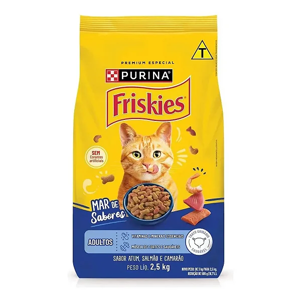 Rc Friskies Cat Adu Mar De Sabores 2,5kg