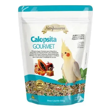 Alim Nutripassaros Super Premium Calopsita Gourmet Peq Port 400g