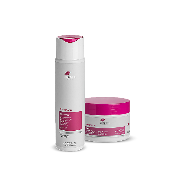 Kit Ecokeratin Home Care (Shampoo + Máscara)