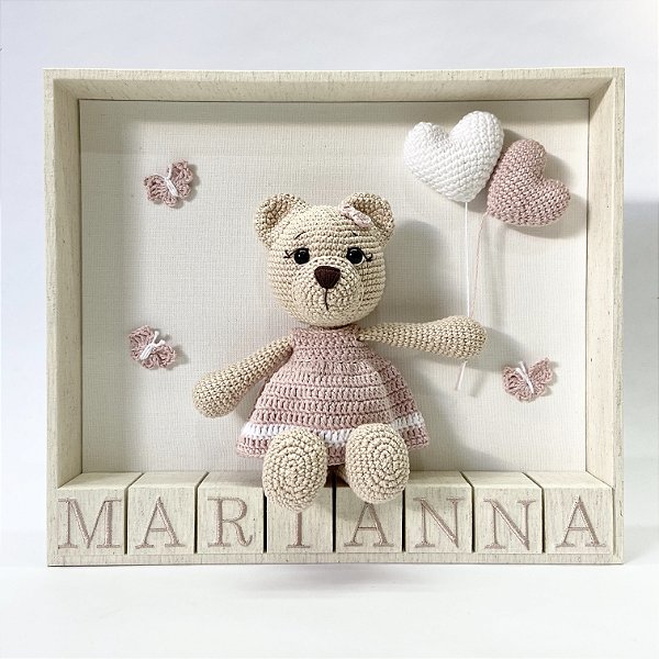 Porta maternidade feminino de ursinha