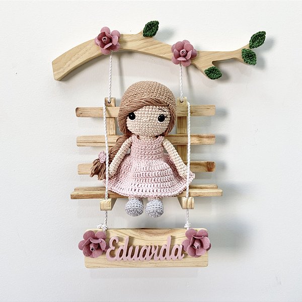 Porta maternidade feminino balanço