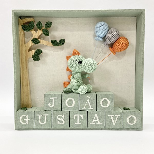 Porta maternidade masculino dino