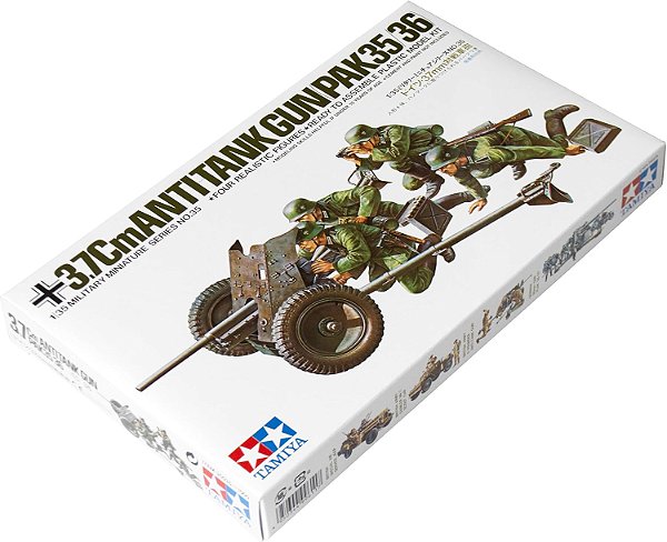 3.7cm Antitank Gun - Tamiya #35035 1:35
